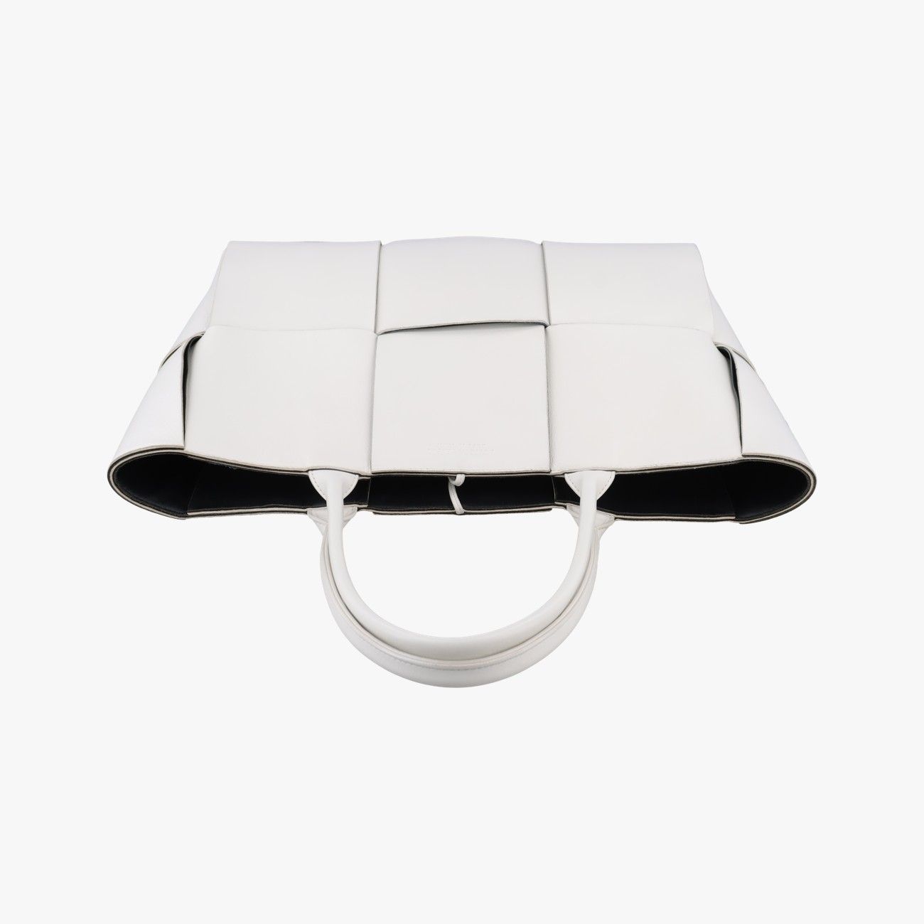 Bottega Veneta the Arco Tote Bag White Lambskin — view 8