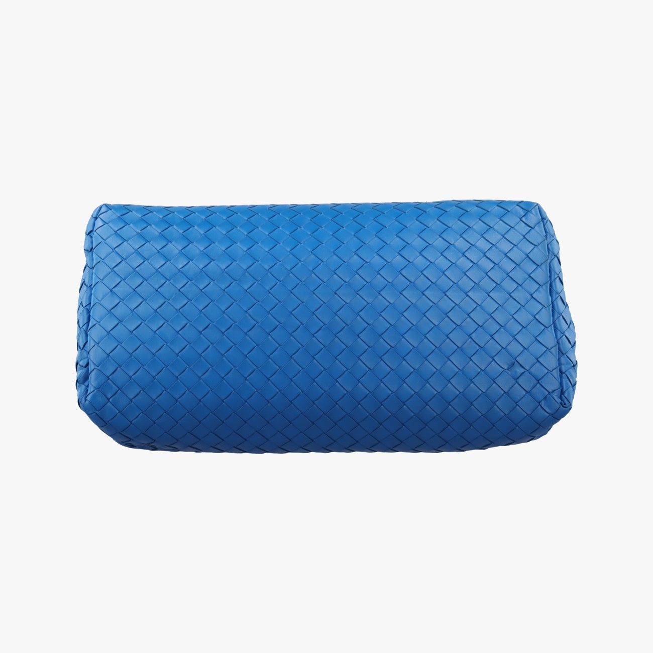 Bottega Veneta Rome Intrecciato Blue Lambskin — view 3