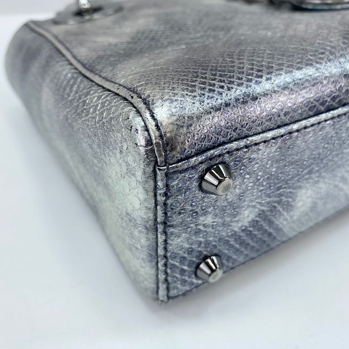 Dior Handbag 2-Way Silver — view 5