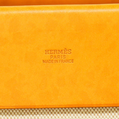 Hermes Tote Bag Herbag Cabas MM Toile Ash Natural Silver — view 5