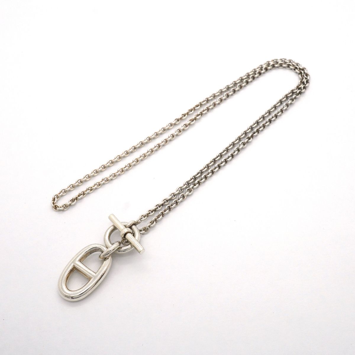 Hermes Necklace Chaine D'Ancre Amulet Silver — view 3