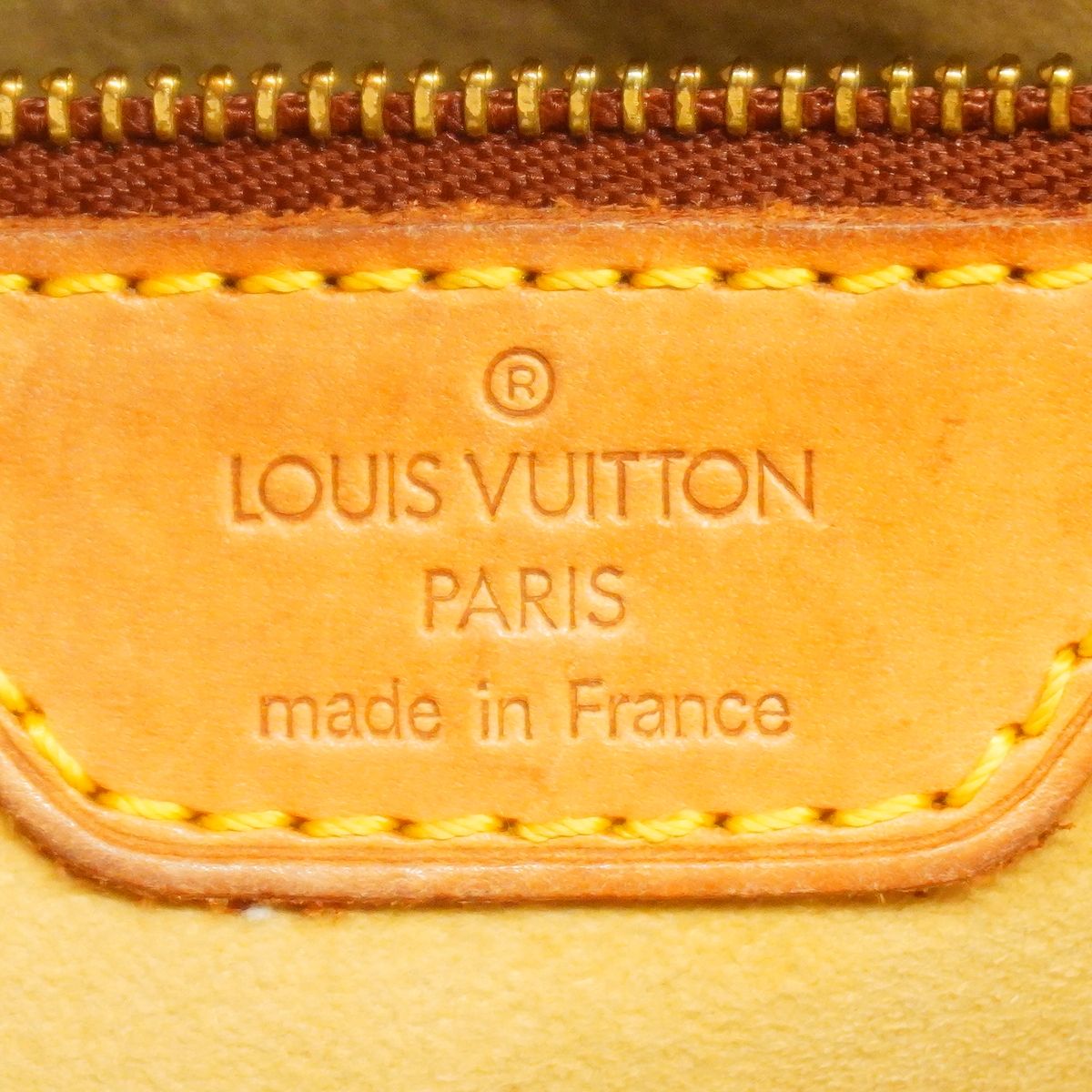 Louis Vuitton Shoulder Bag Monogram Looping GM Brown — view 5