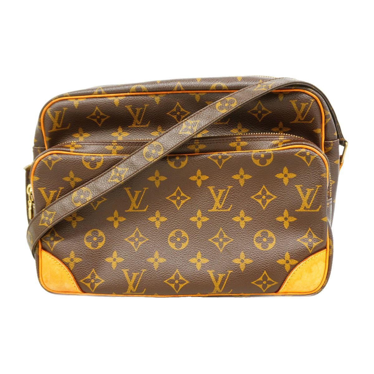 Louis Vuitton Shoulder Bag Monogram Nile Brown