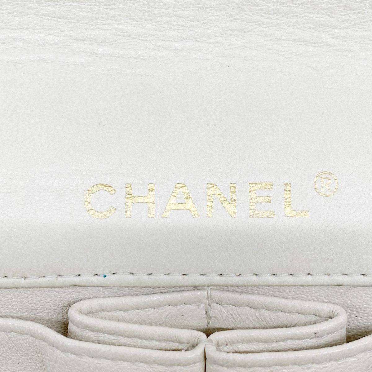 Chanel Shoulder Bag Choco Bar Lambskin Beige Gold — view 5