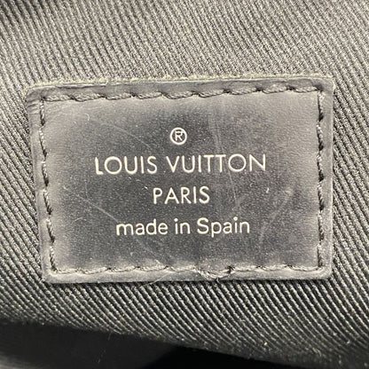 Louis Vuitton Shoulder Bag Damier Graphite Date PM Black — view 5