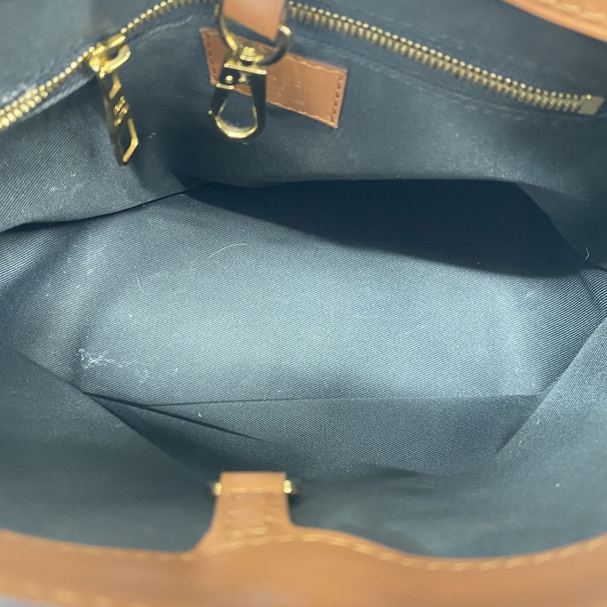 Louis Vuitton Shoulder Bag Monogram Reverse Haubaud Fine PM Brown — view 4