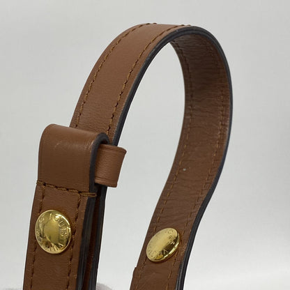 Louis Vuitton Shoulder Bag Monogram Reverse Haubaud Fine PM Brown — view 8