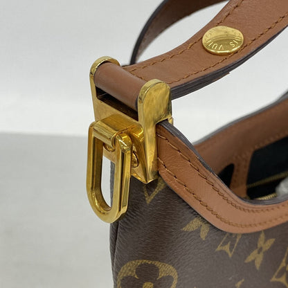 Louis Vuitton Shoulder Bag Monogram Reverse Haubaud Fine PM Brown — view 7