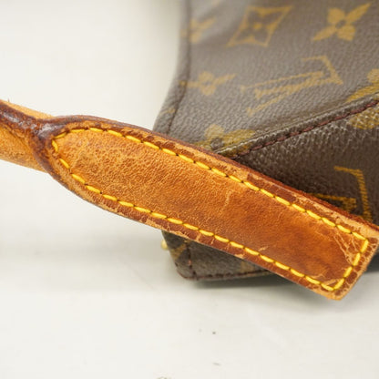 Louis Vuitton Shoulder Bag Monogram Looping GM Brown — view 7