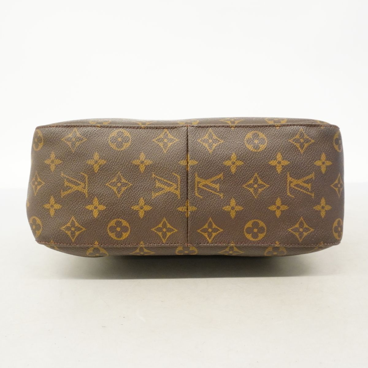 Louis Vuitton Shoulder Bag Monogram Looping GM Brown — view 3