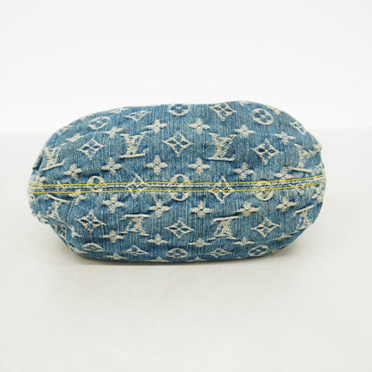 Louis Vuitton Handbag Monogram Denim Pleaty Blue — view 3
