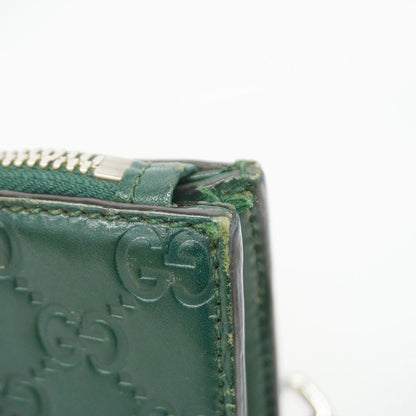 Gucci Shoulder Bag Guccissima Leather Green Silver — view 7