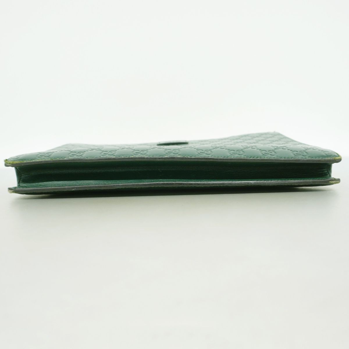 Gucci Shoulder Bag Guccissima Leather Green Silver — view 3
