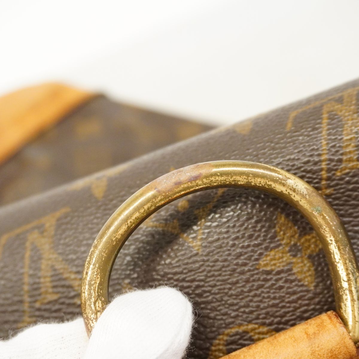 Louis Vuitton Backpack Monogram Montsouris GM Brown — view 7