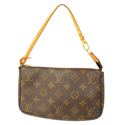 Louis Vuitton Pouch Monogram Pochette Soir Brown