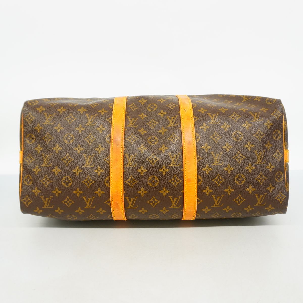 Louis Vuitton Boston Bag Monogram Keepall Bandouliere 50 Brown — view 3