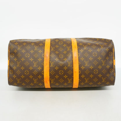 Louis Vuitton Boston Bag Monogram Keepall Bandouliere 50 Brown — view 3