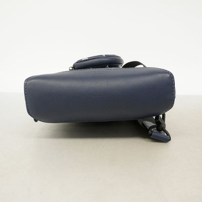 Louis Vuitton Belt Bag Monogram Shadow Duo White Ink Blue — view 3