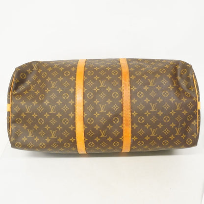 Louis Vuitton Boston Bag Monogram Keepall Bandouliere 60 Brown — view 3