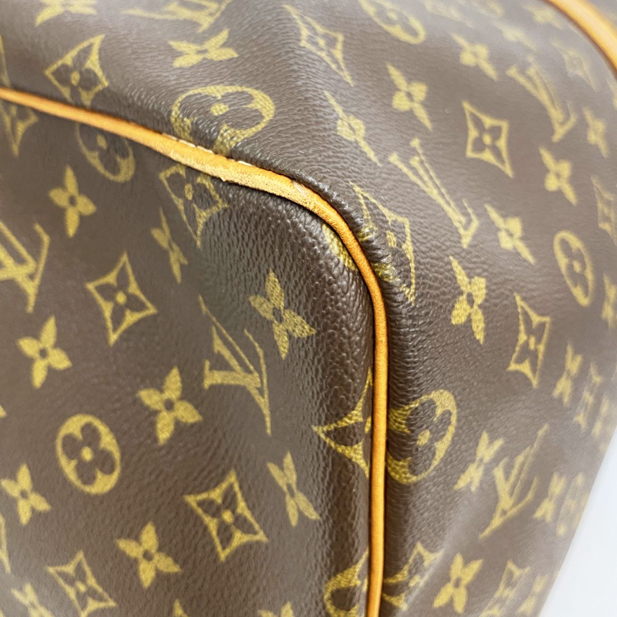 Louis Vuitton Boston Bag Monogram Keepall 55 Brown — view 6