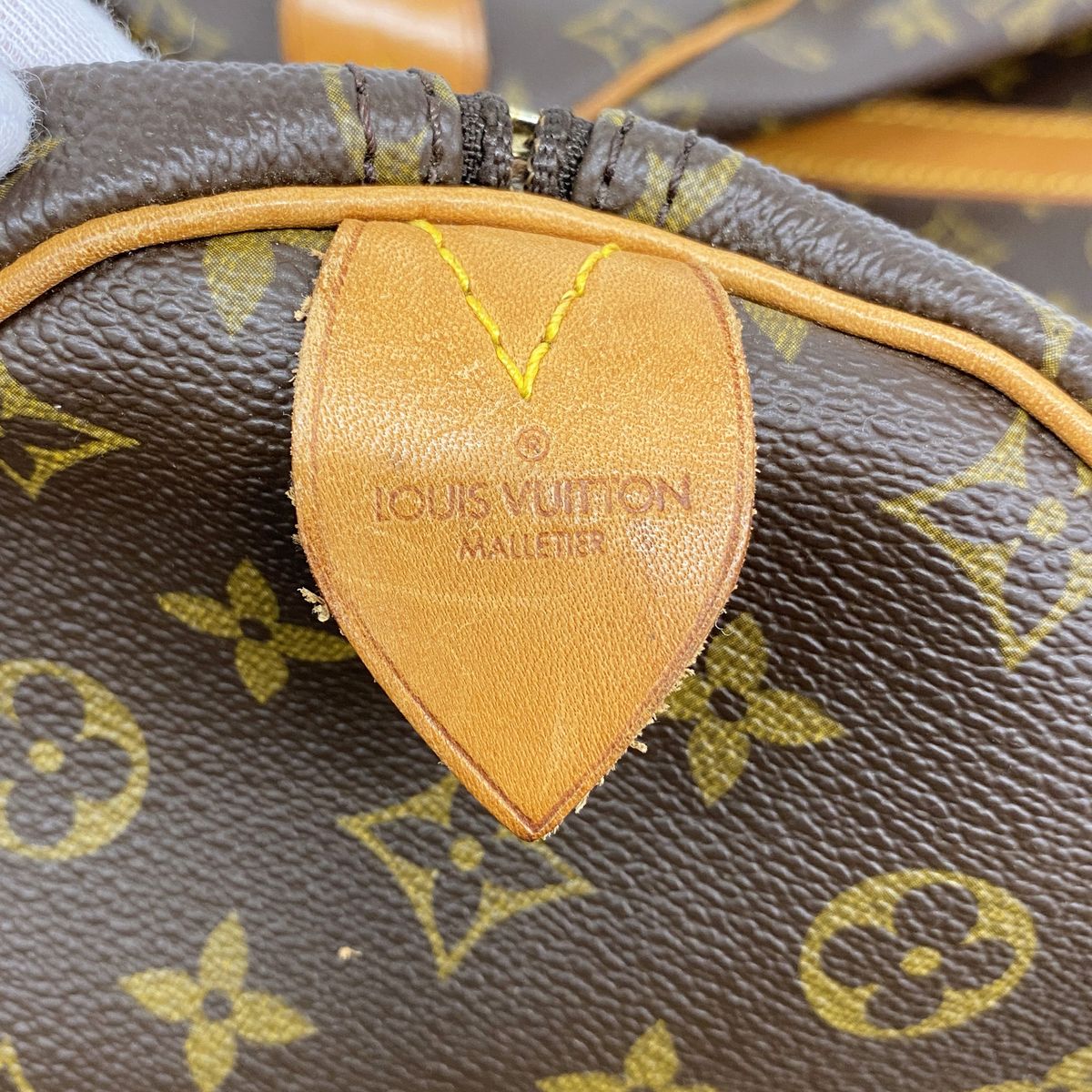 Louis Vuitton Boston Bag Monogram Keepall 55 Brown — view 5