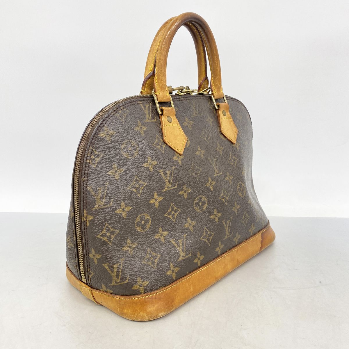Louis Vuitton Handbag Monogram Alma Brown — view 2
