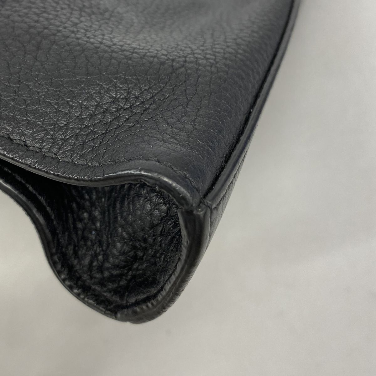 Fendi Clutch Monster Star Leather Black Gold — view 6