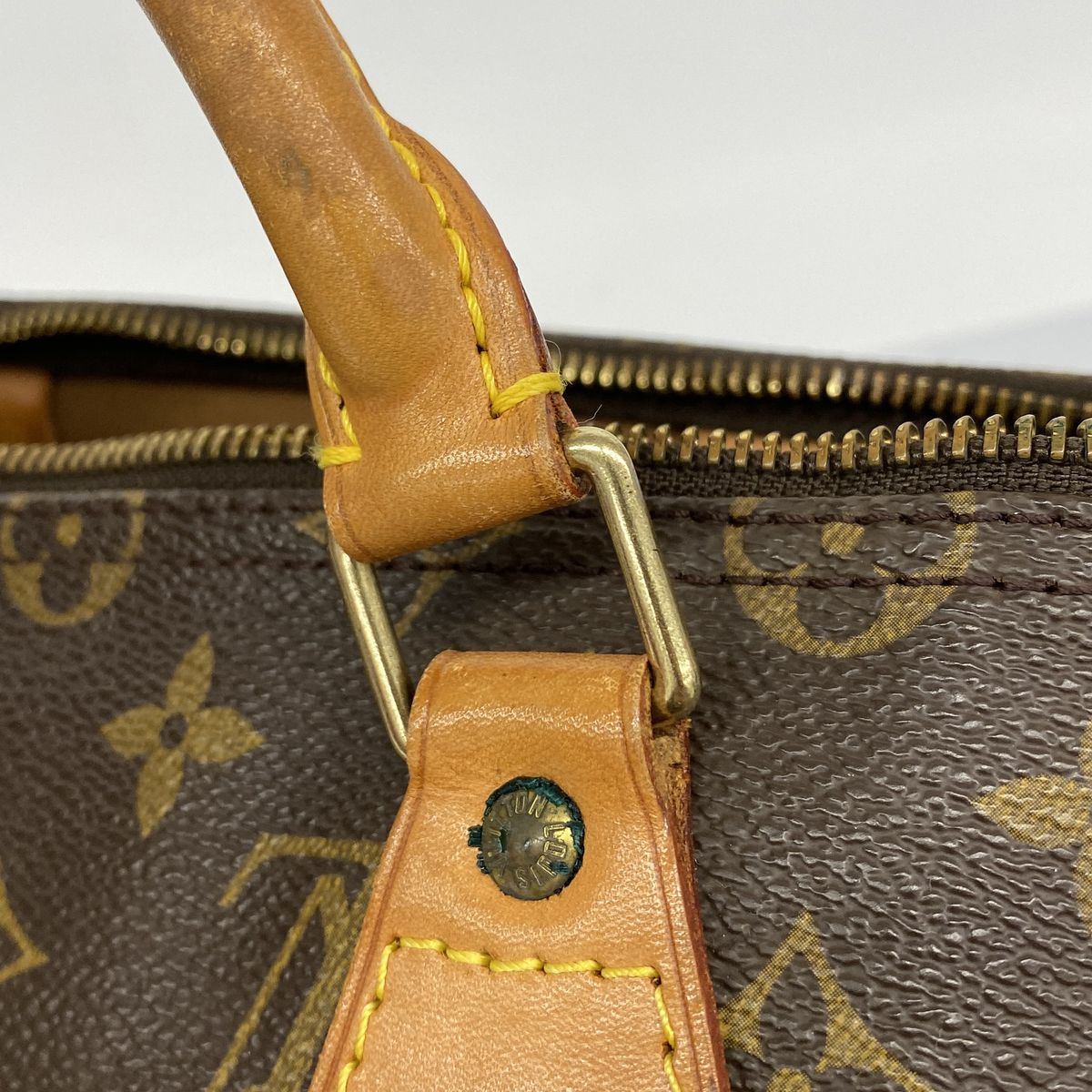 Louis Vuitton Handbag Monogram Speedy 35 Brown — view 8