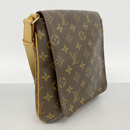 Louis Vuitton Shoulder Bag Monogram Musette Salsa Short Strap Brown — view 2