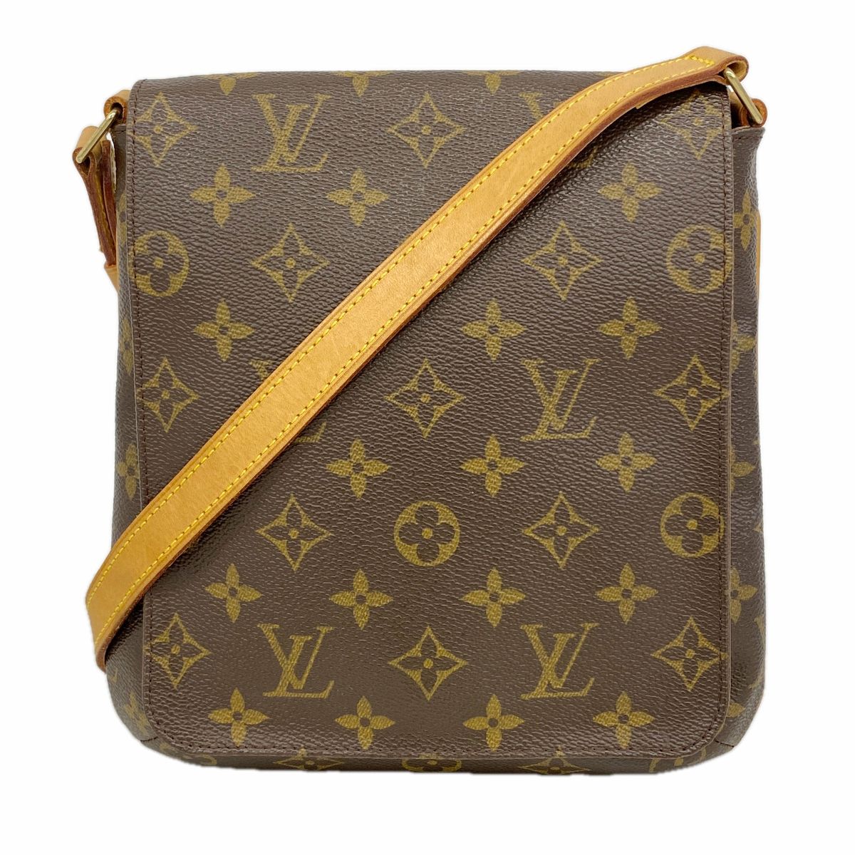 Louis Vuitton Shoulder Bag Monogram Musette Salsa Short Strap Brown