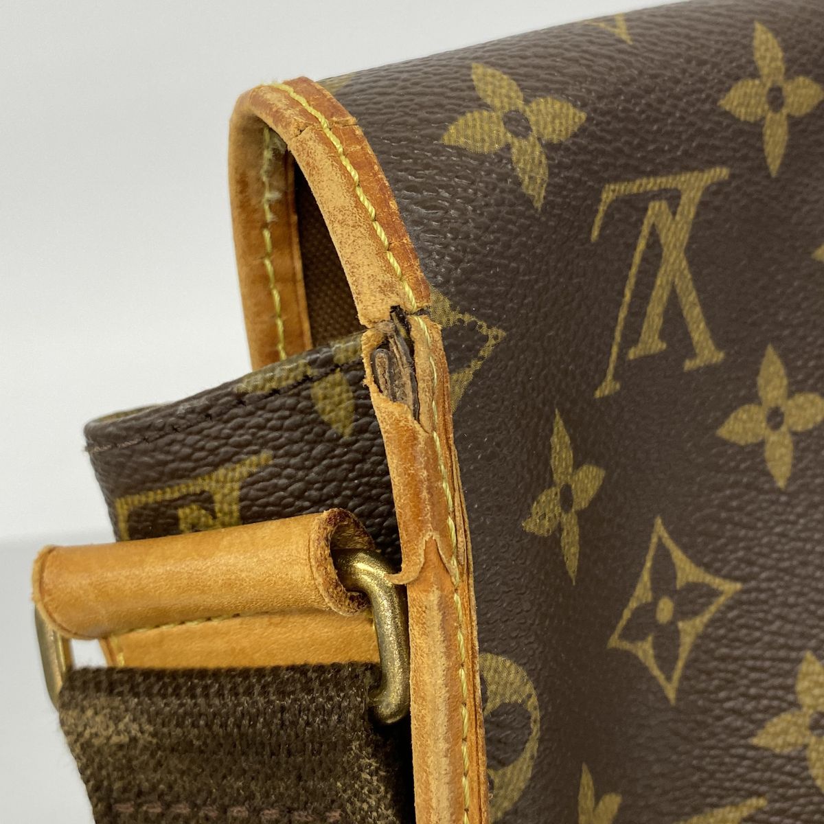 Louis Vuitton Shoulder Bag Monogram Messenger Boss Fall PM Brown — view 6