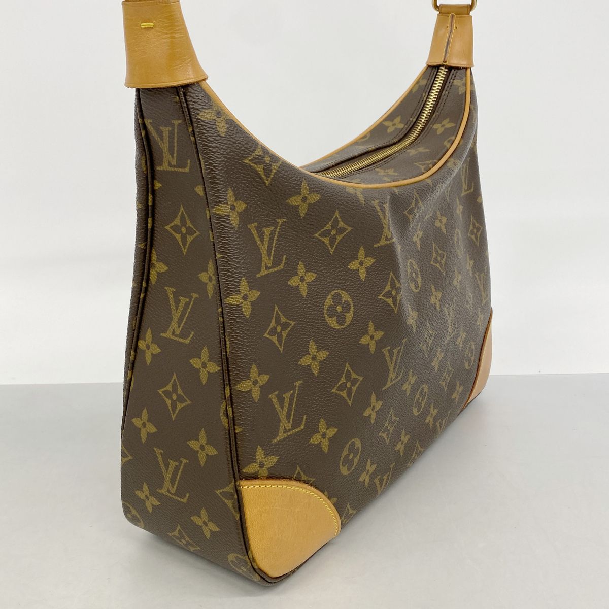Louis Vuitton Shoulder Bag Monogram Boulogne 30 Brown — view 2