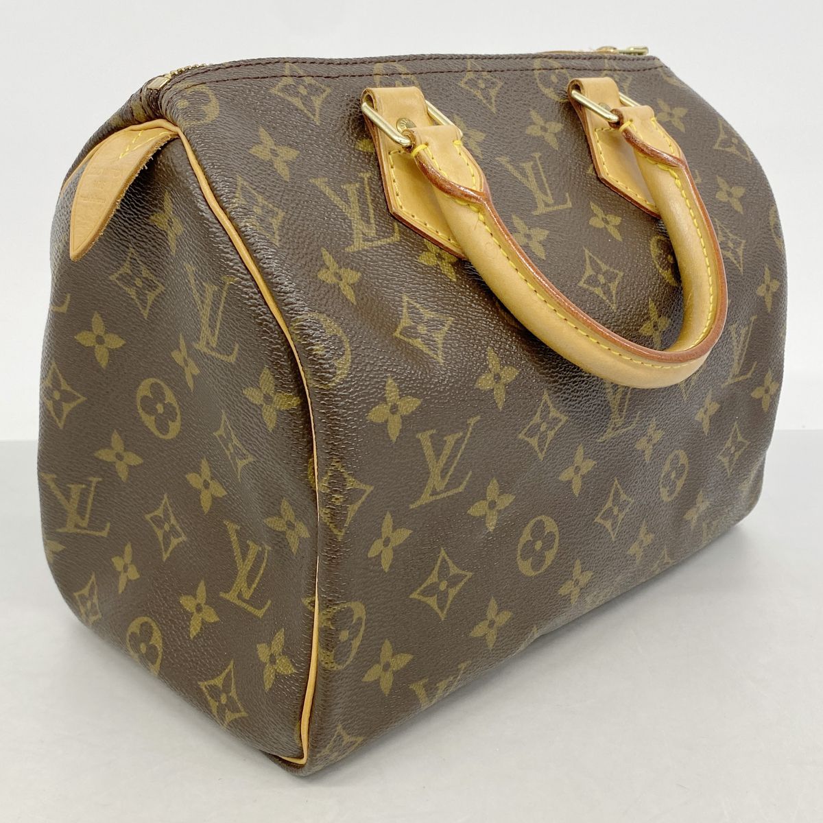 Louis Vuitton Handbag Monogram Speedy 25 Brown — view 2