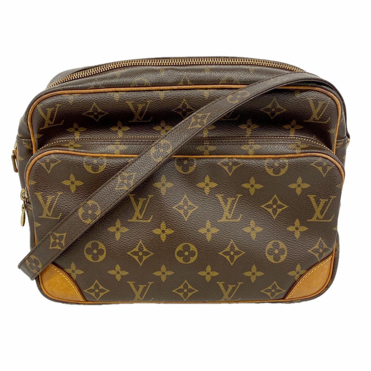 Louis Vuitton Shoulder Bag Monogram Nile Brown