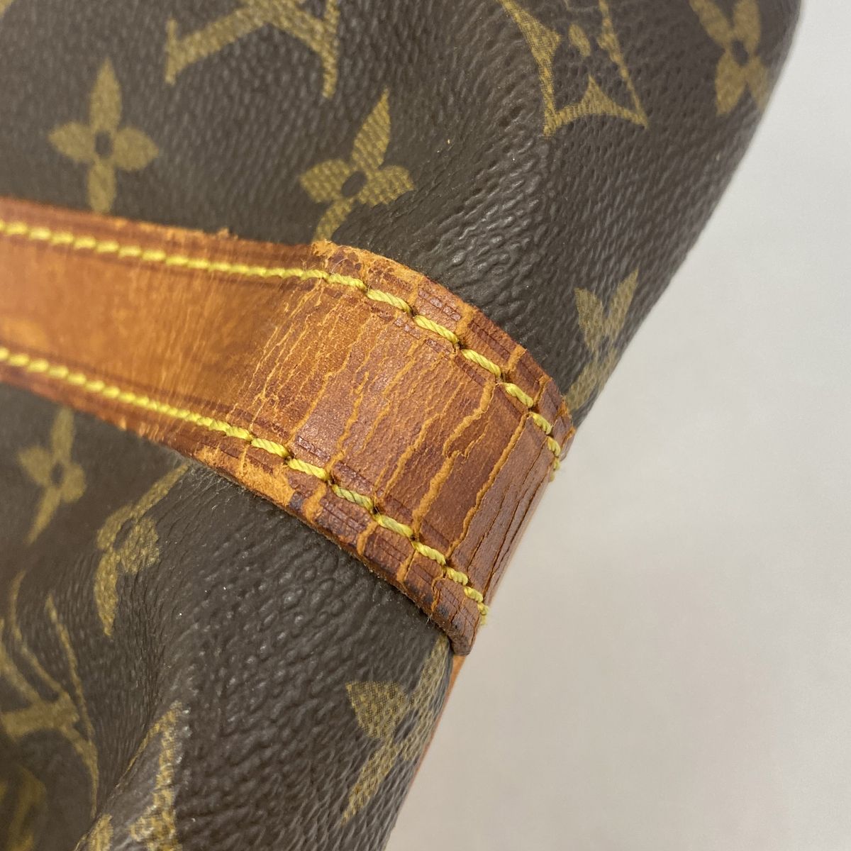 Louis Vuitton Shoulder Bag Monogram Petit Noe Brown — view 8