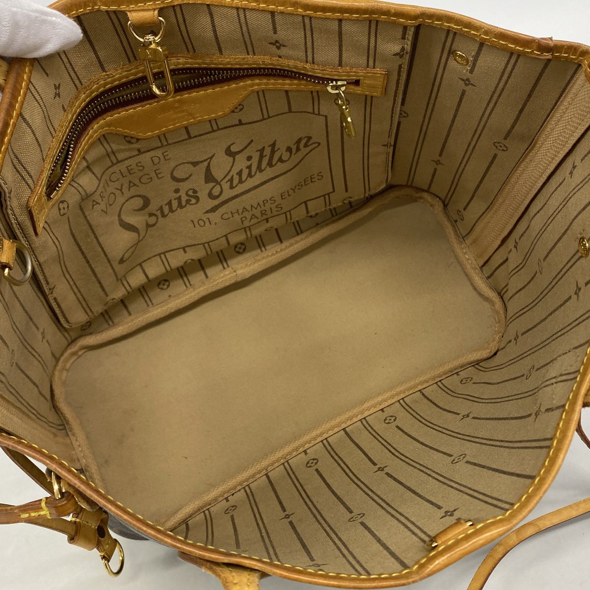Louis Vuitton Tote Bag Monogram Neverfull PM Brown — view 4
