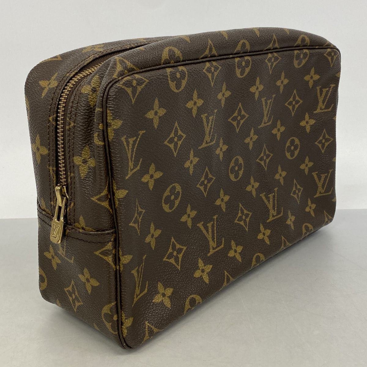 Louis Vuitton Pouch Monogram Trousse Toilet 28 Brown — view 2