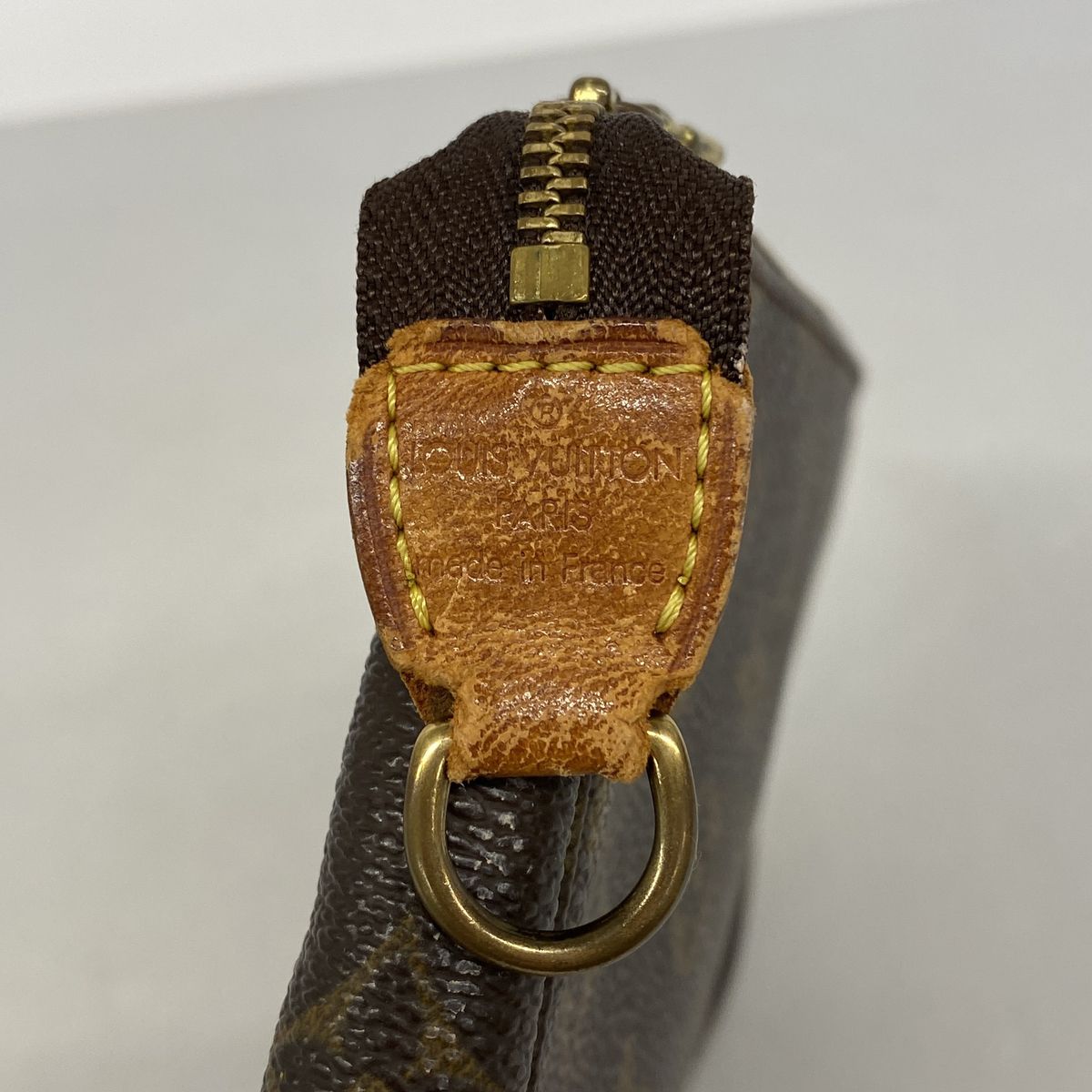 Louis Vuitton Pouch Monogram Pochette Soir Brown — view 5