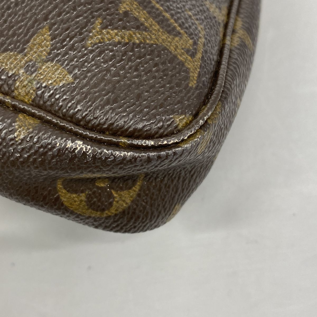 Louis Vuitton Pouch Monogram Pochette Soir Brown — view 7