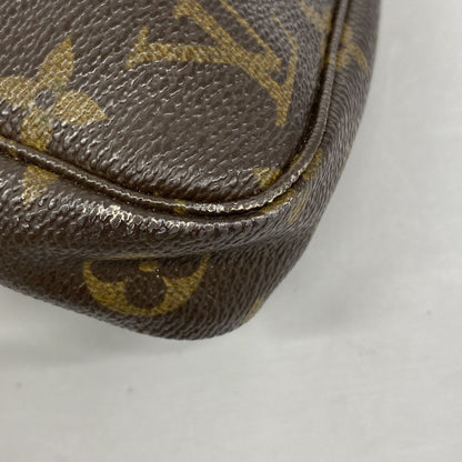 Louis Vuitton Pouch Monogram Pochette Soir Brown — view 7