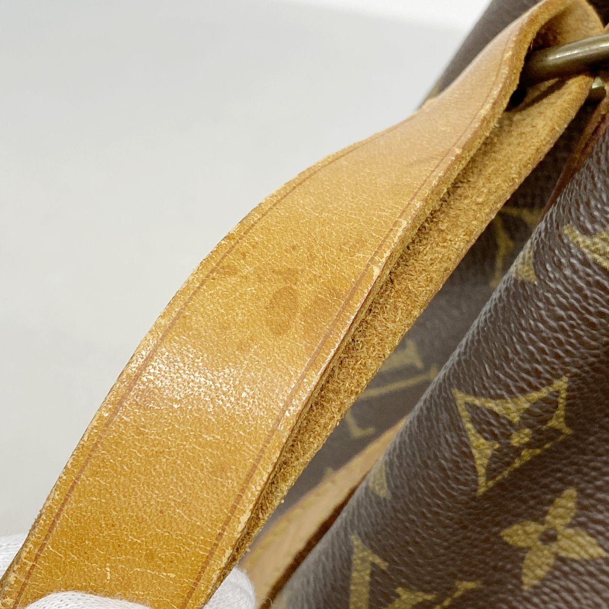 Louis Vuitton Shoulder Bag Monogram Petit Noe Brown — view 7