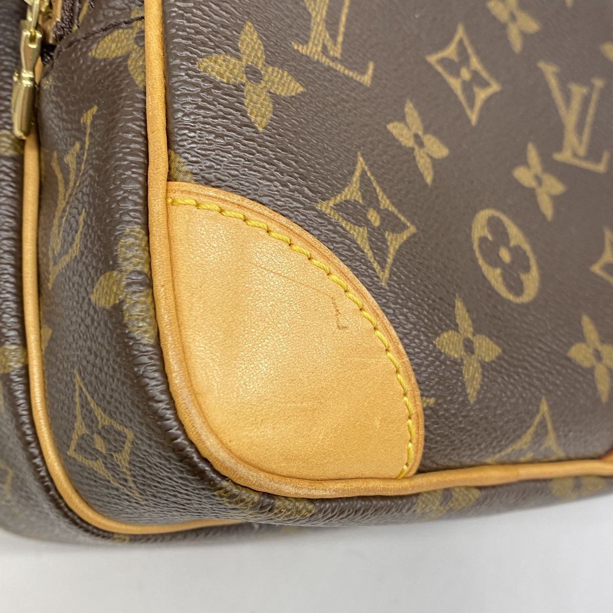 Louis Vuitton Shoulder Bag Monogram Amazon Brown — view 6