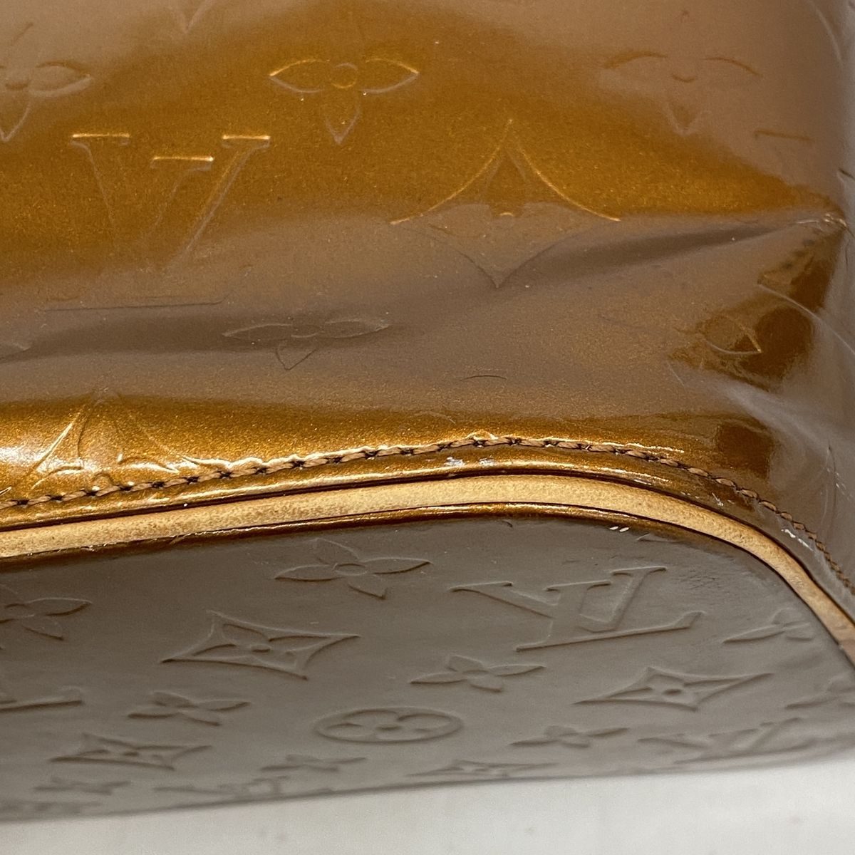 Louis Vuitton Tote Bag Vernis Houston Blanc — view 6