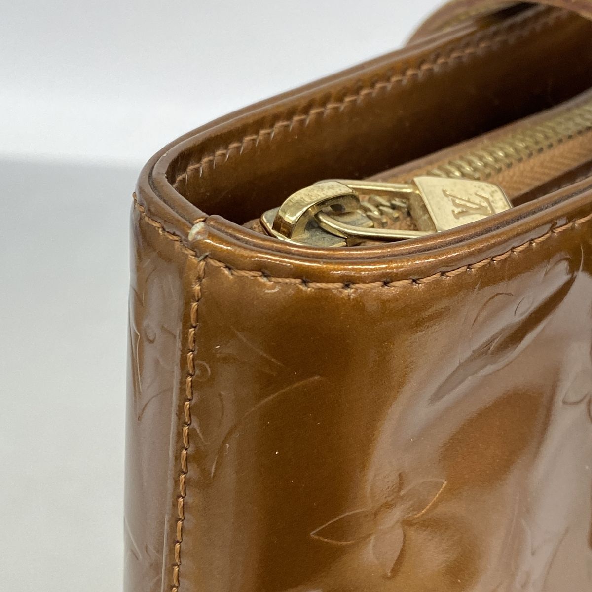 Louis Vuitton Tote Bag Vernis Houston Blanc — view 7