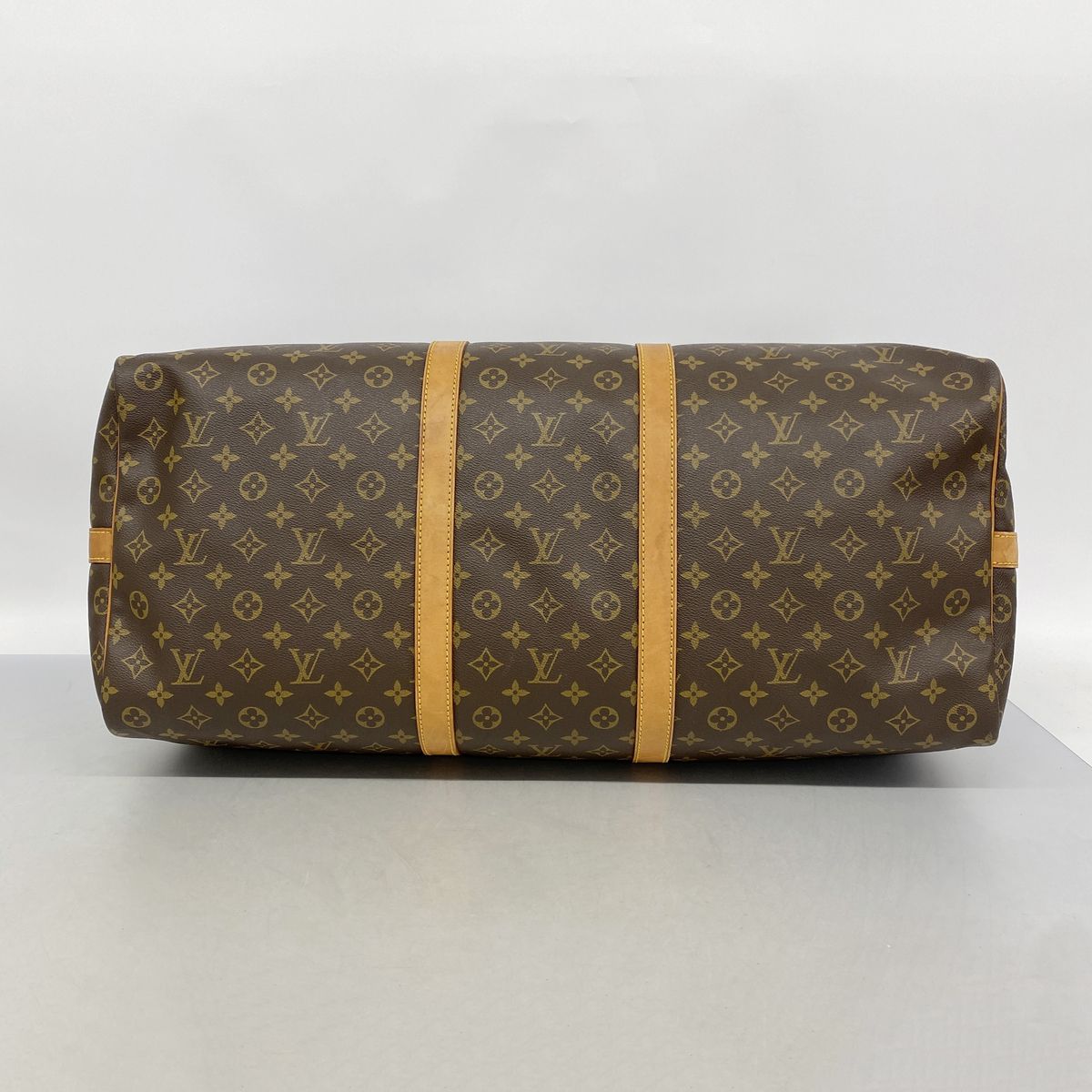 Louis Vuitton Boston Bag Monogram Keepall Bandouliere 60 Brown — view 3