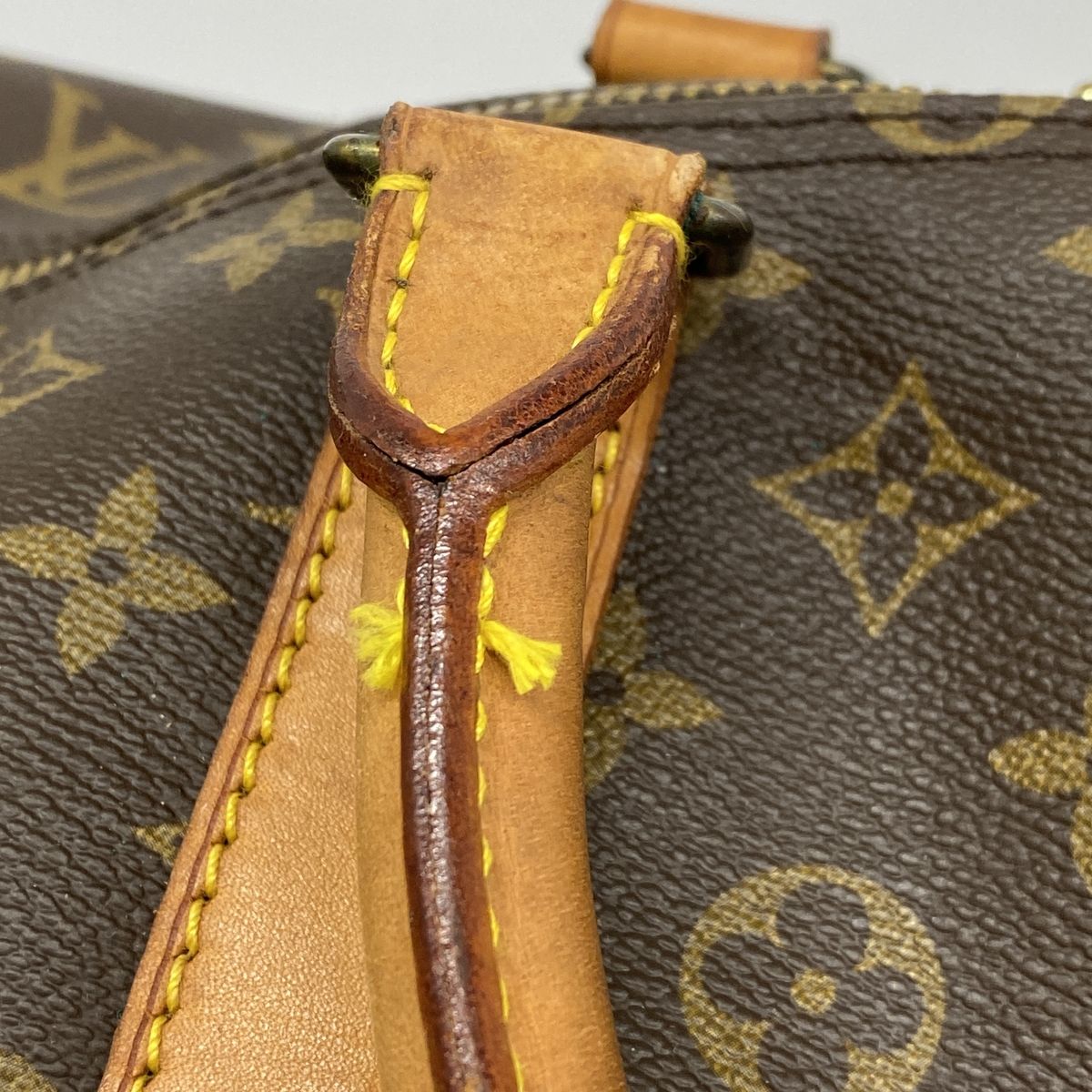 Louis Vuitton Boston Bag Monogram Keepall Bandouliere 60 Brown — view 8