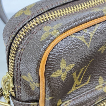 Louis Vuitton Shoulder Bag Monogram Amazon Brown — view 7
