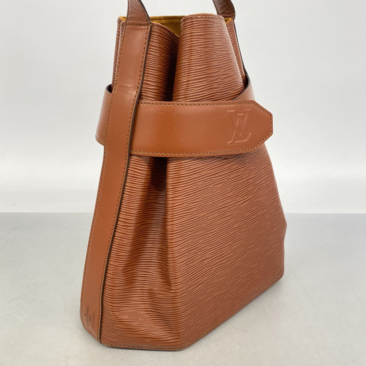 Louis Vuitton Shoulder Bag Epi Sac Deport PM Kenyabrown — view 2