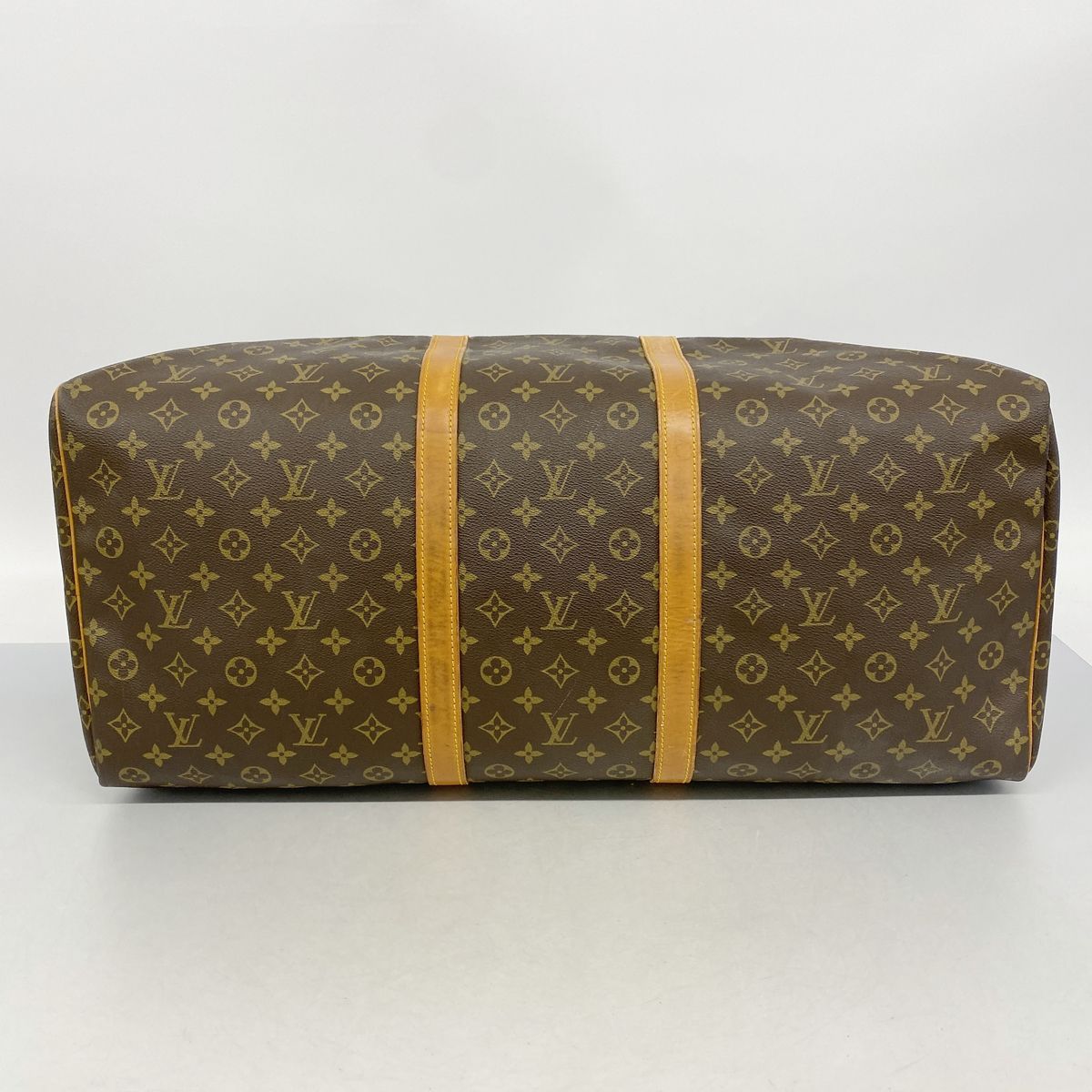 Louis Vuitton Boston Bag Monogram Keepall 60 Brown — view 3