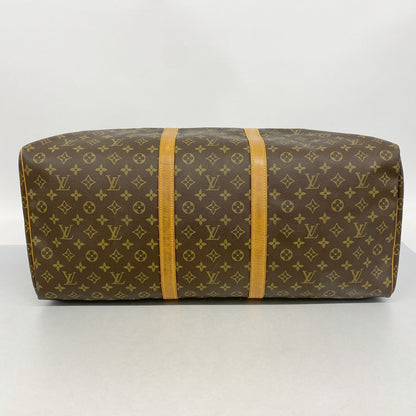 Louis Vuitton Boston Bag Monogram Keepall 60 Brown — view 3